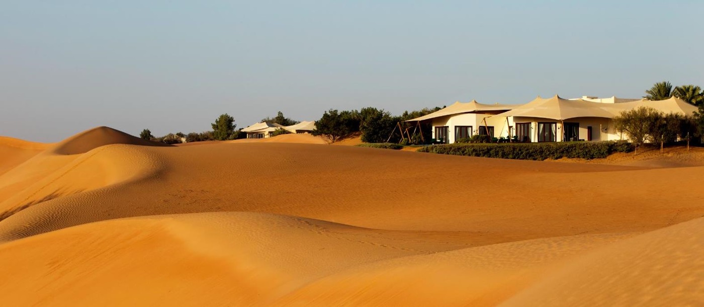Exterior view of Al Maha A Luxury Collection Desert Resort & Spa in Dubai
