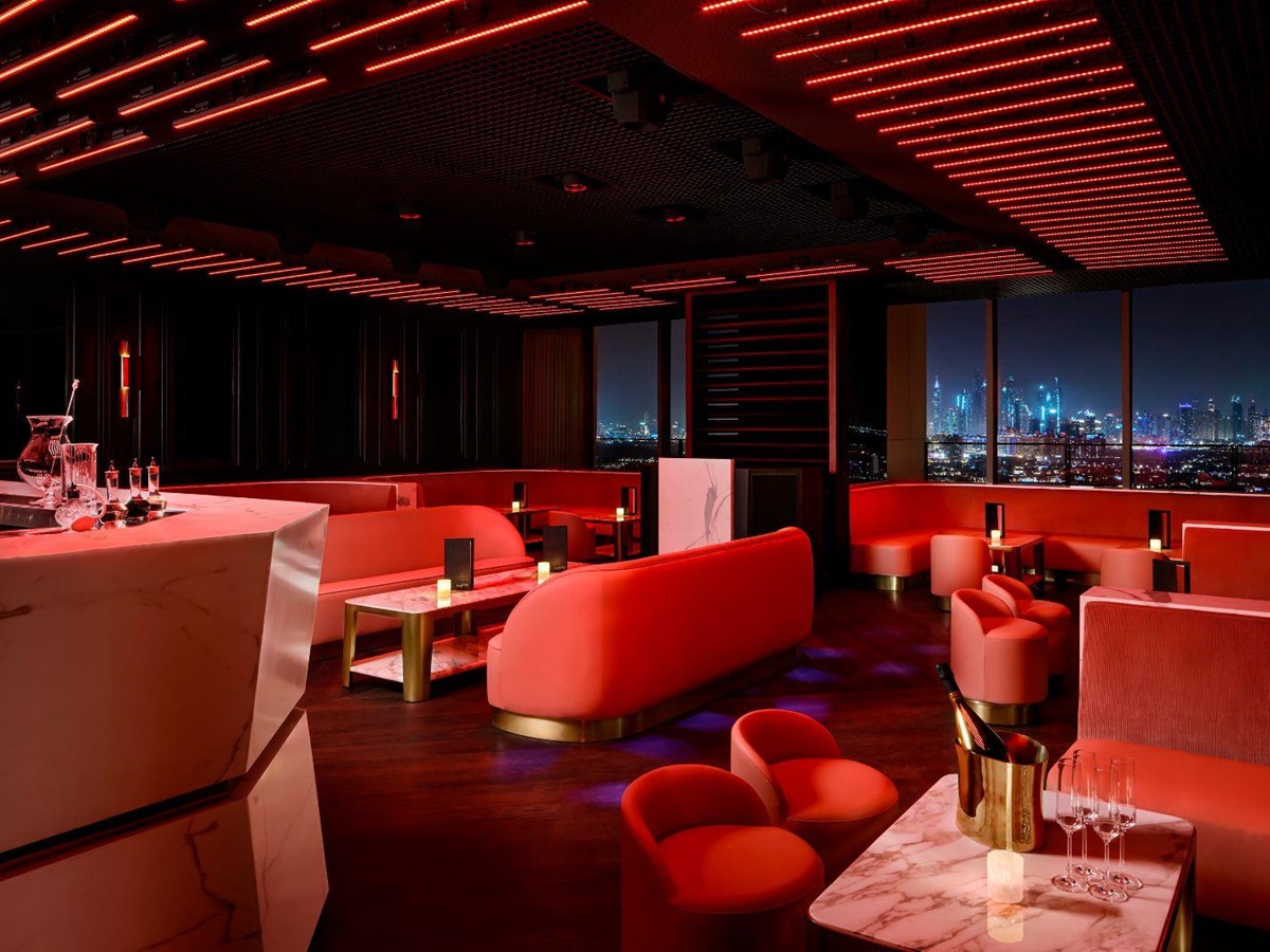 LingLing restaurant lounge at Atlantis The Royal on the Palm Jumeirah in Dubai