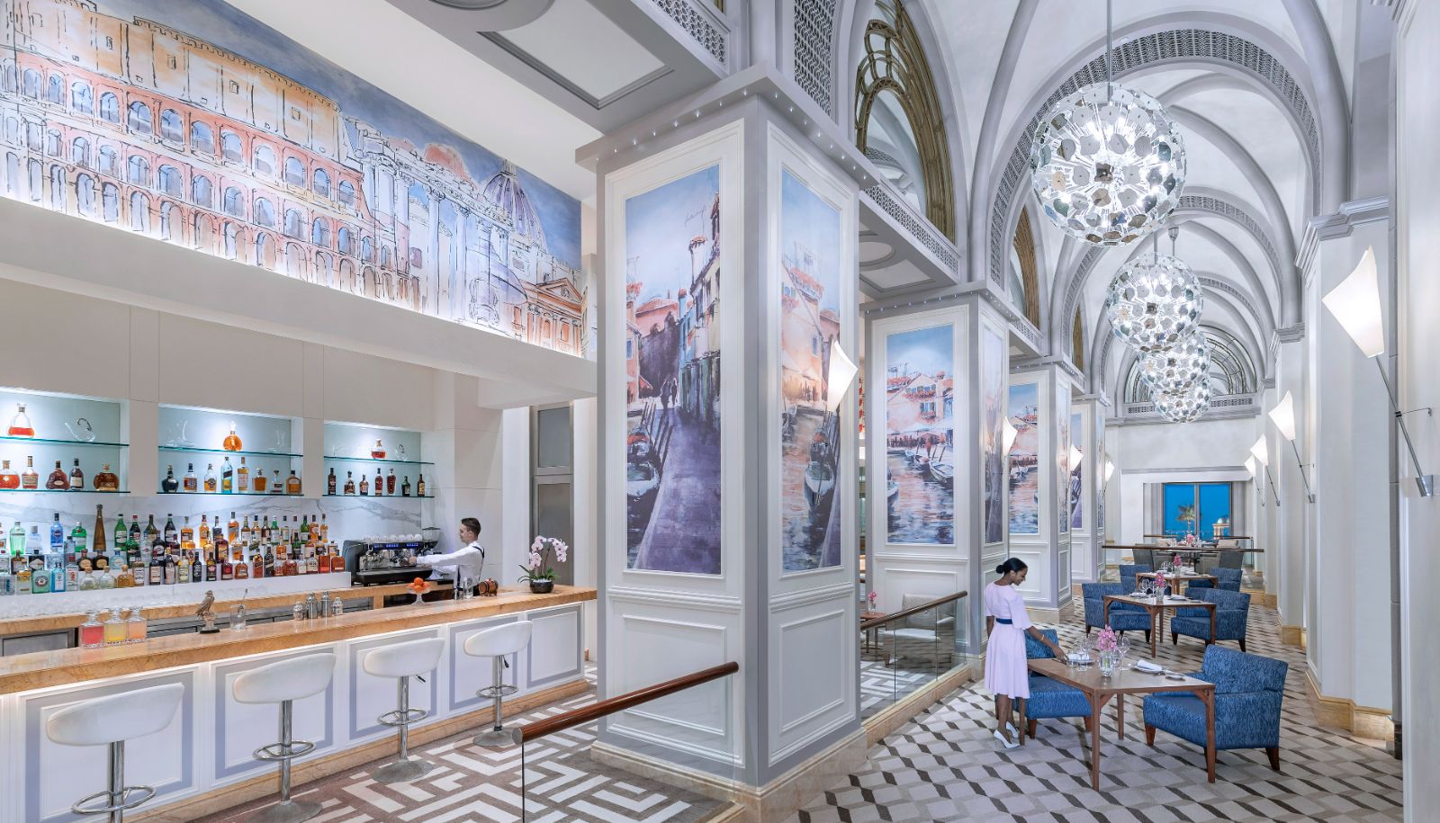 Michelin-starred Talea restaurant at Emirates Palace Mandarin Oriental in Abu Dhabi