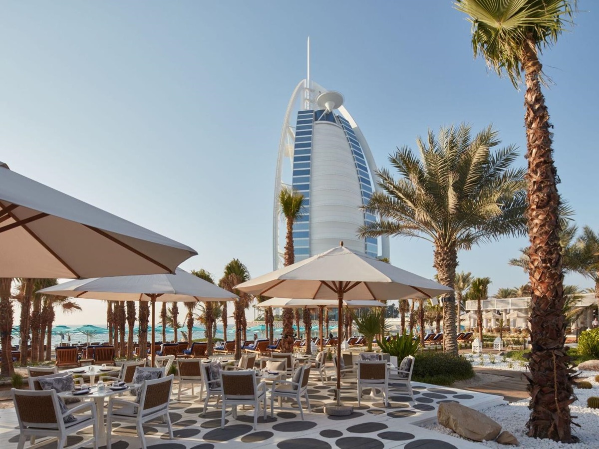 Terrace at Jumeirah Al Naseem in Dubai