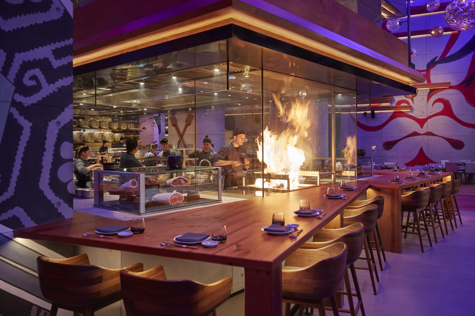 Netsu restaurant at Mandarin Oriental Jumeira in Dubai