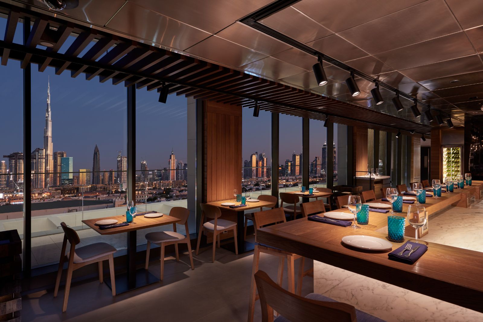Views from Tasca restaurant at Mandarin Oriental Jumeira in Dubai