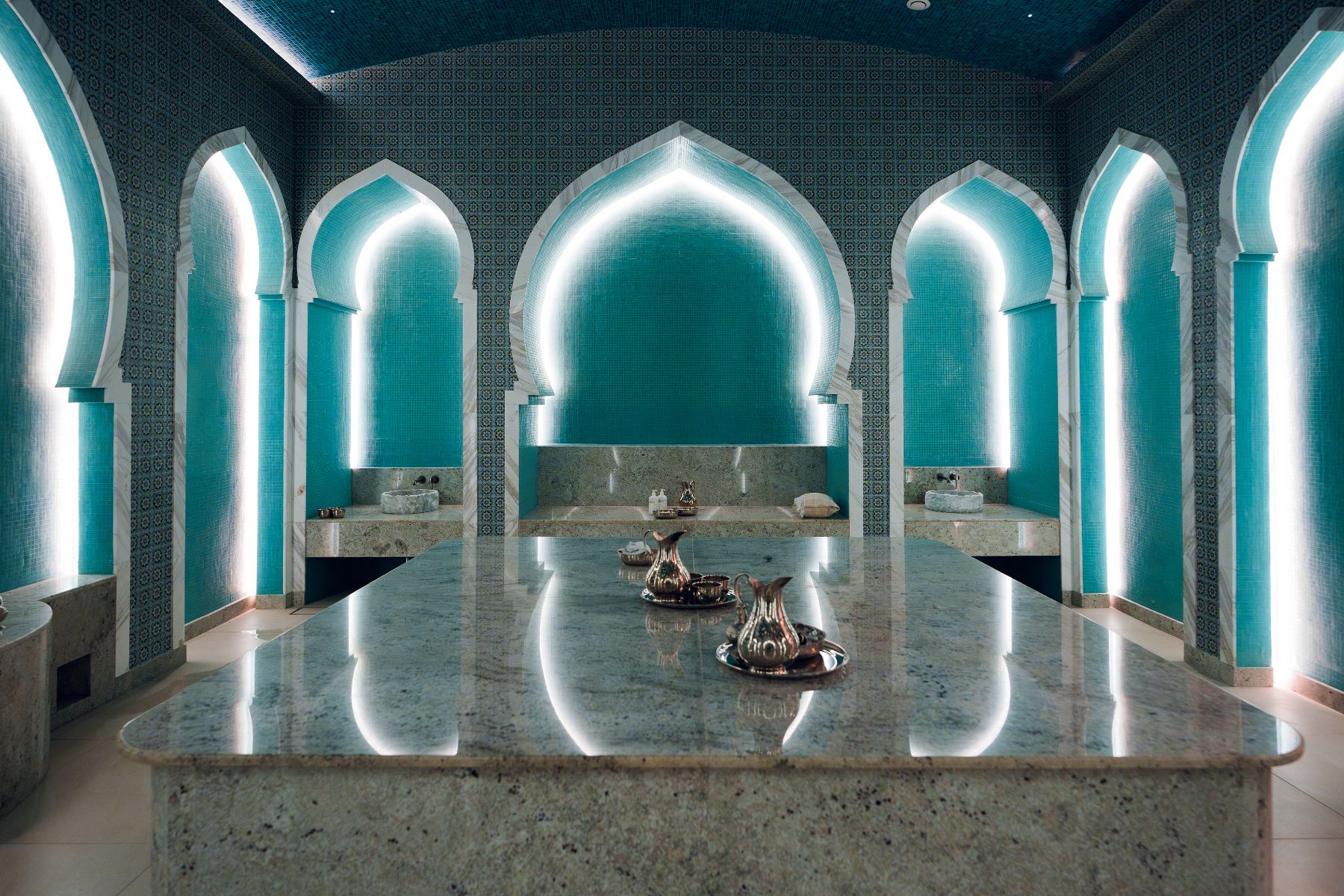 Hammam and spa room at Naama Beach Villas & Spa in Al Aqah, Fujairah