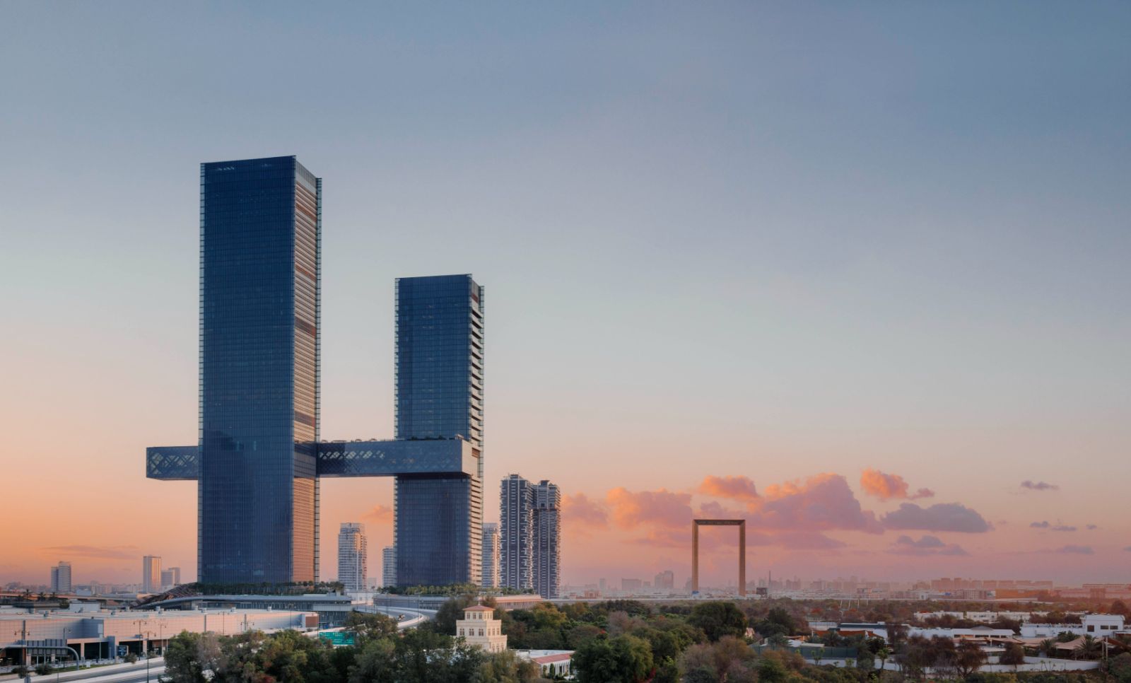 Exterior view of One&Only One Za'abeel in Dubai