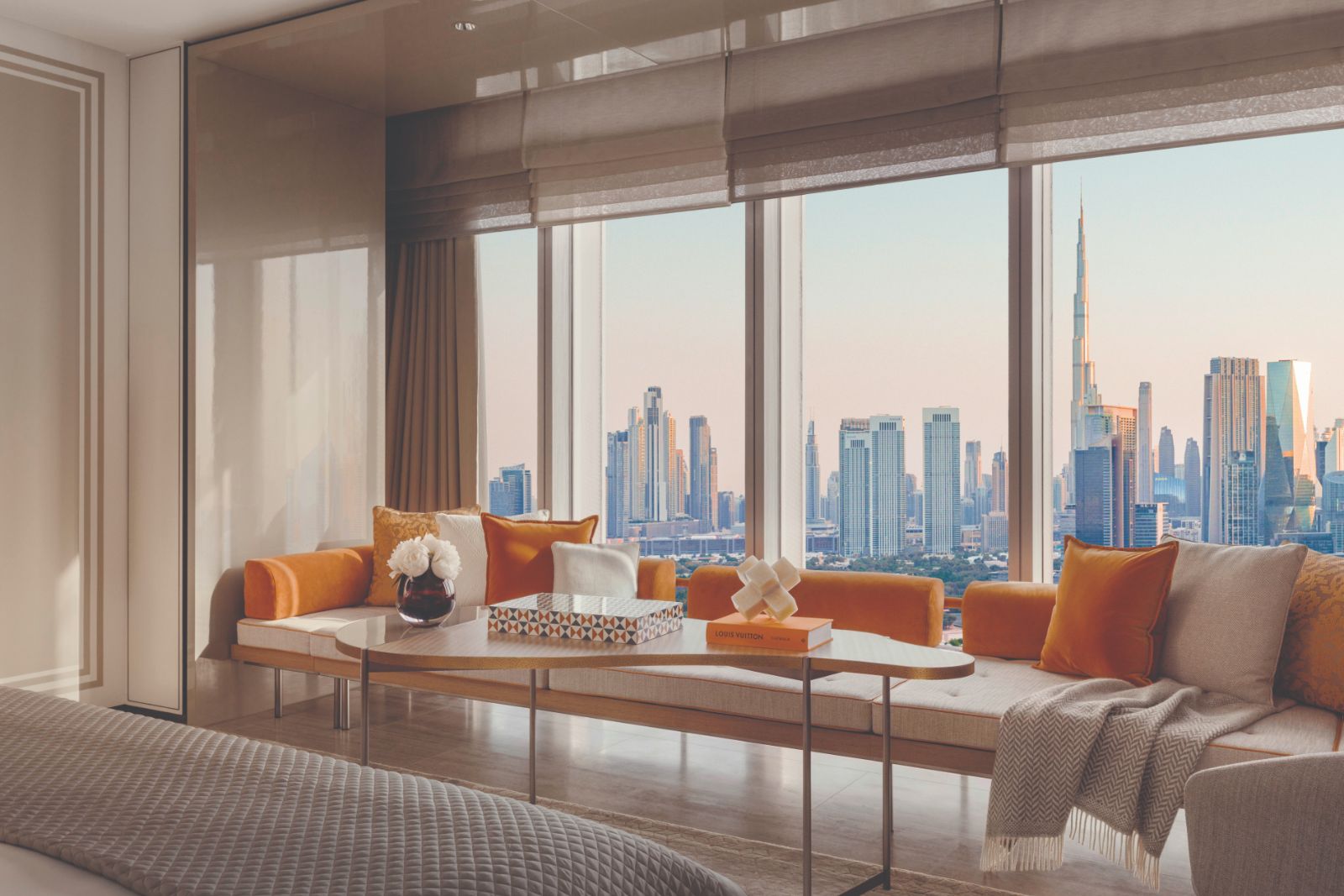 SUite lounge at One&Only Za'abeel in Dubai