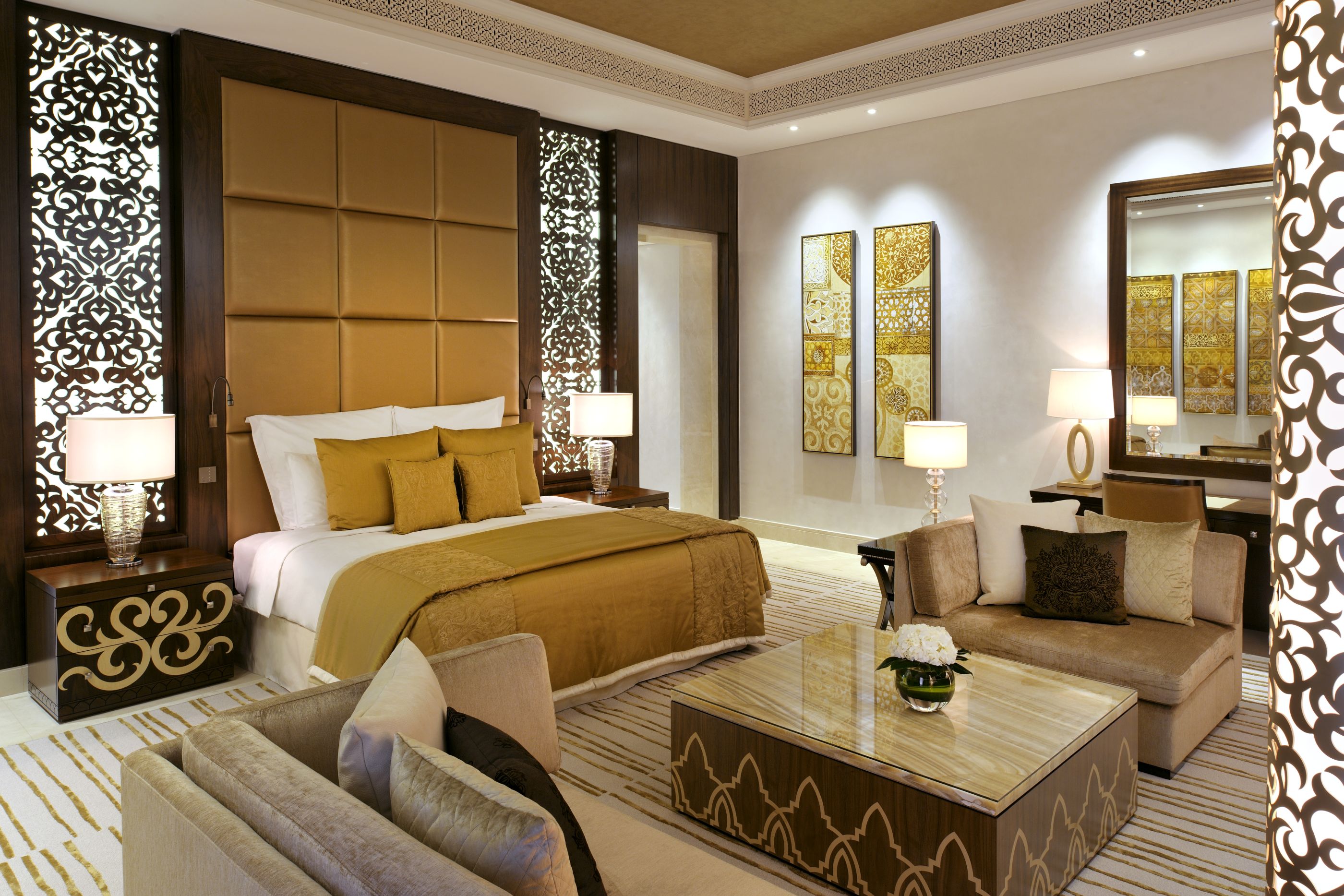 A bedroom at the One Only The Palm in Dubai