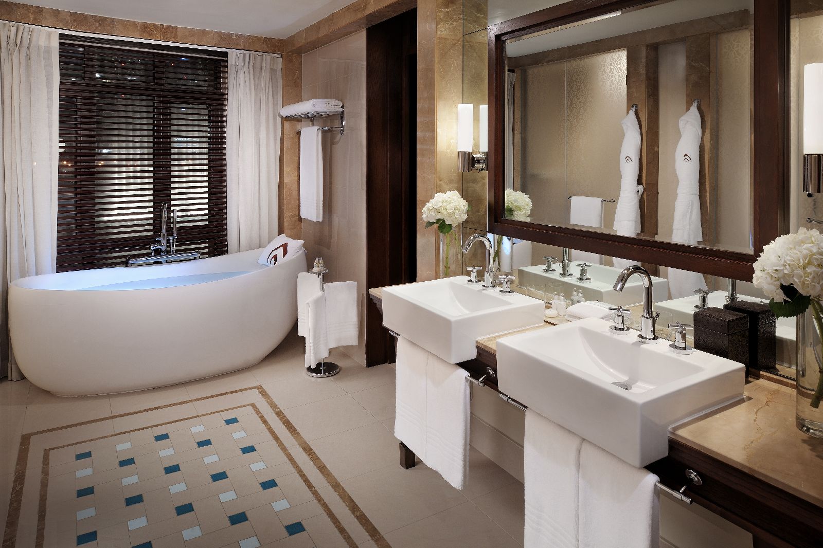 Bathroom of a Royal Suite at The Palace Downtown Dubai