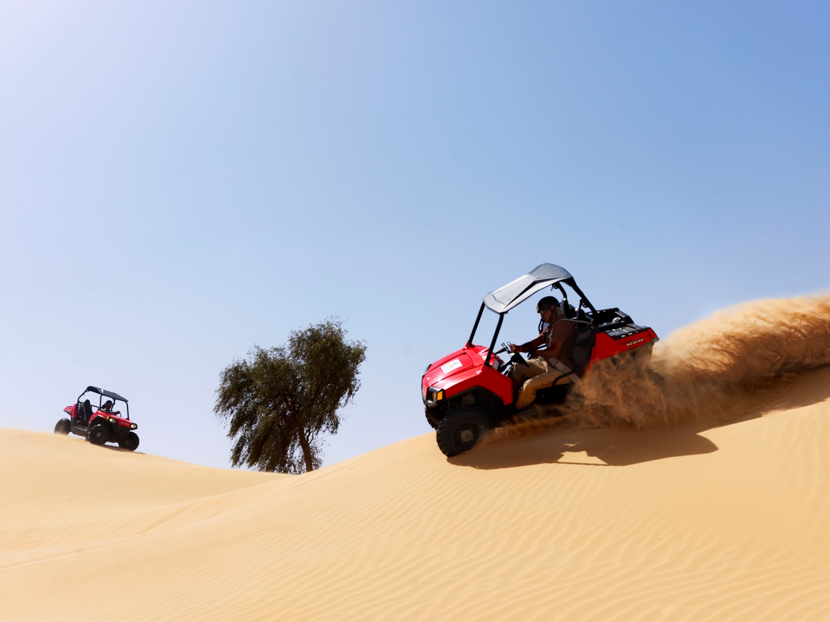 A dune buggy