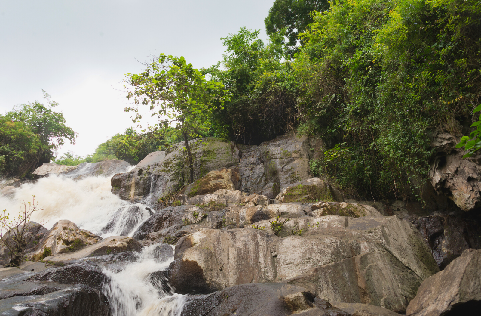 Waterfall in Uganda