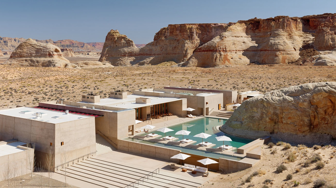 The exteriors of Amangiri, USA
