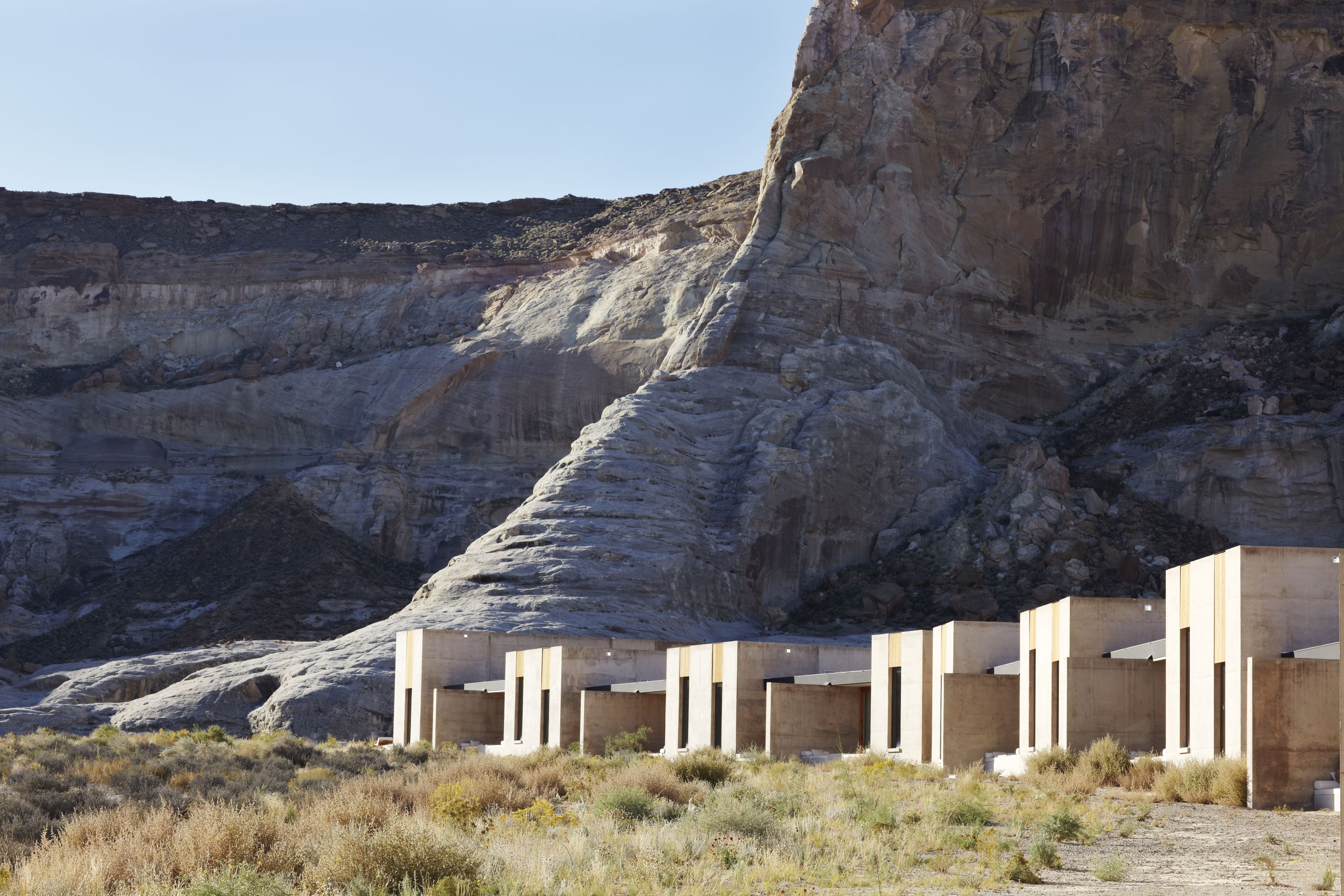 The sand dunes surrounding Amangiri, USA
