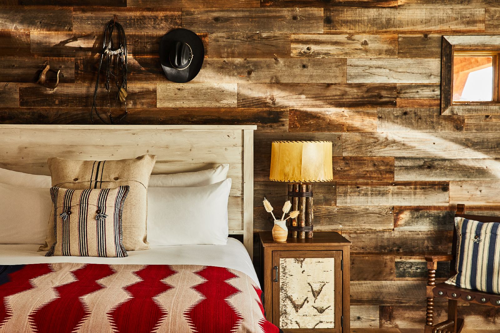 Stylish interiors at Bishop's Lodge New Mexico USA