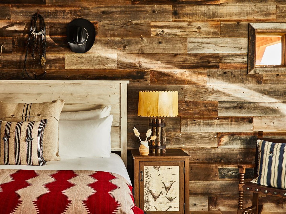 Stylish interiors at Bishop's Lodge New Mexico USA