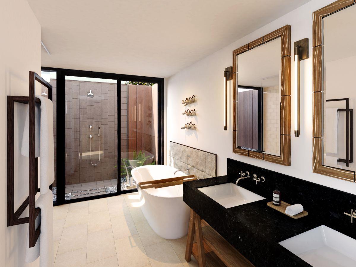 Deluxe bathroom at Montage Healdsburg in Sonoma, California