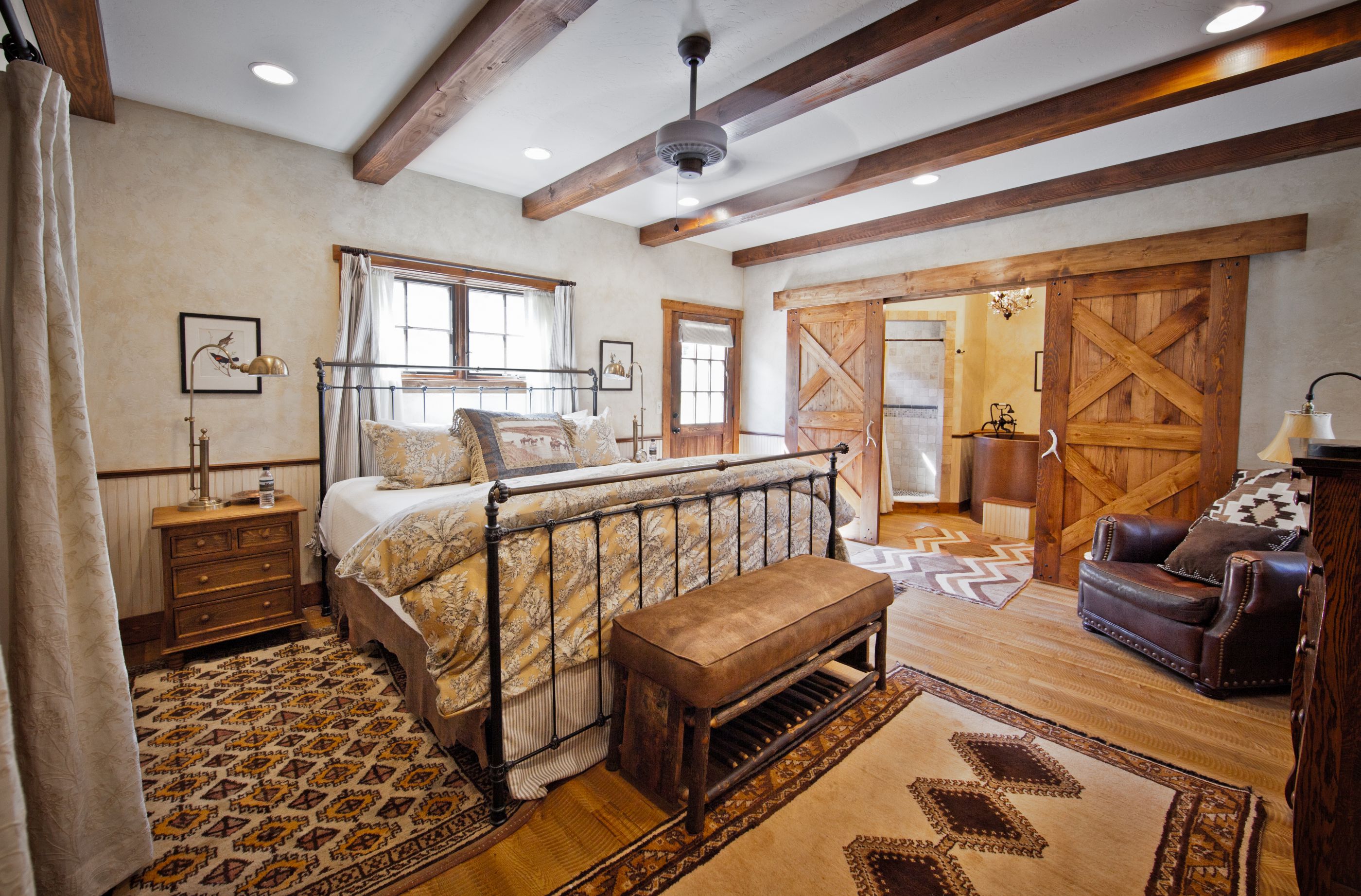 The master bedroom in Ranch at Rock Creek, USA