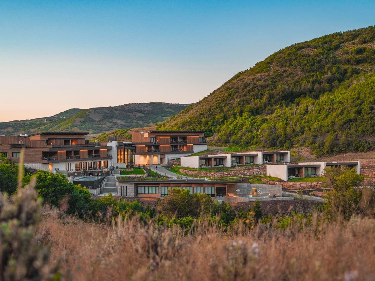 Exterior view of The Lodge at Blue Sky