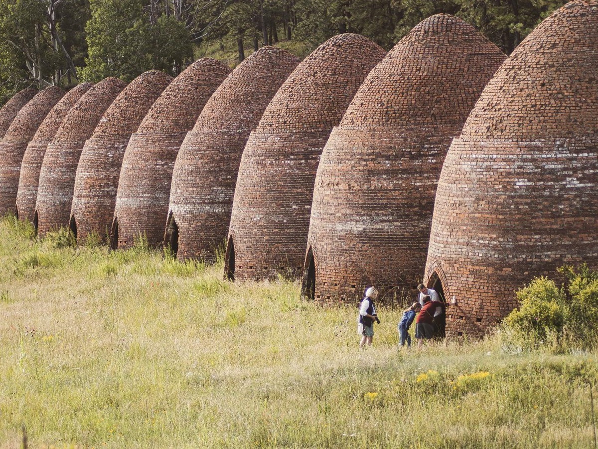 Kilns visit from Ted Turner's Vermejo reserve in New Mexico USA