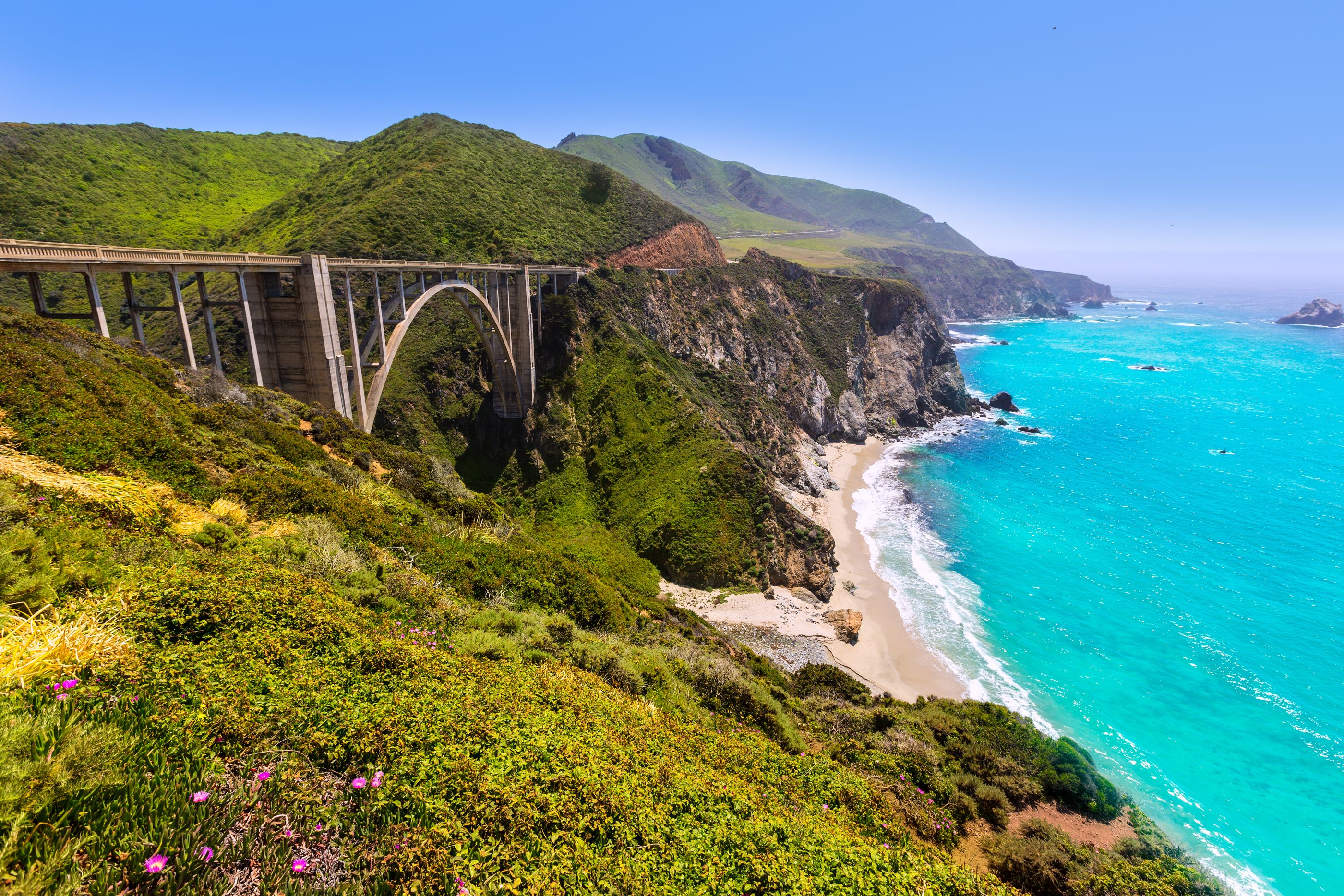 The Bixby Bridge, California, USA