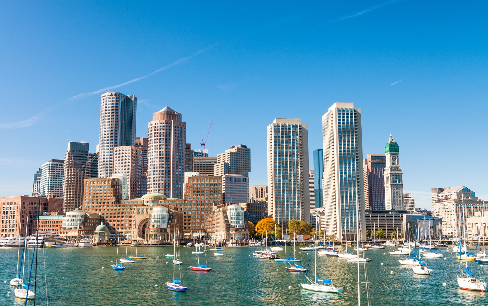 Boston skyline, USA