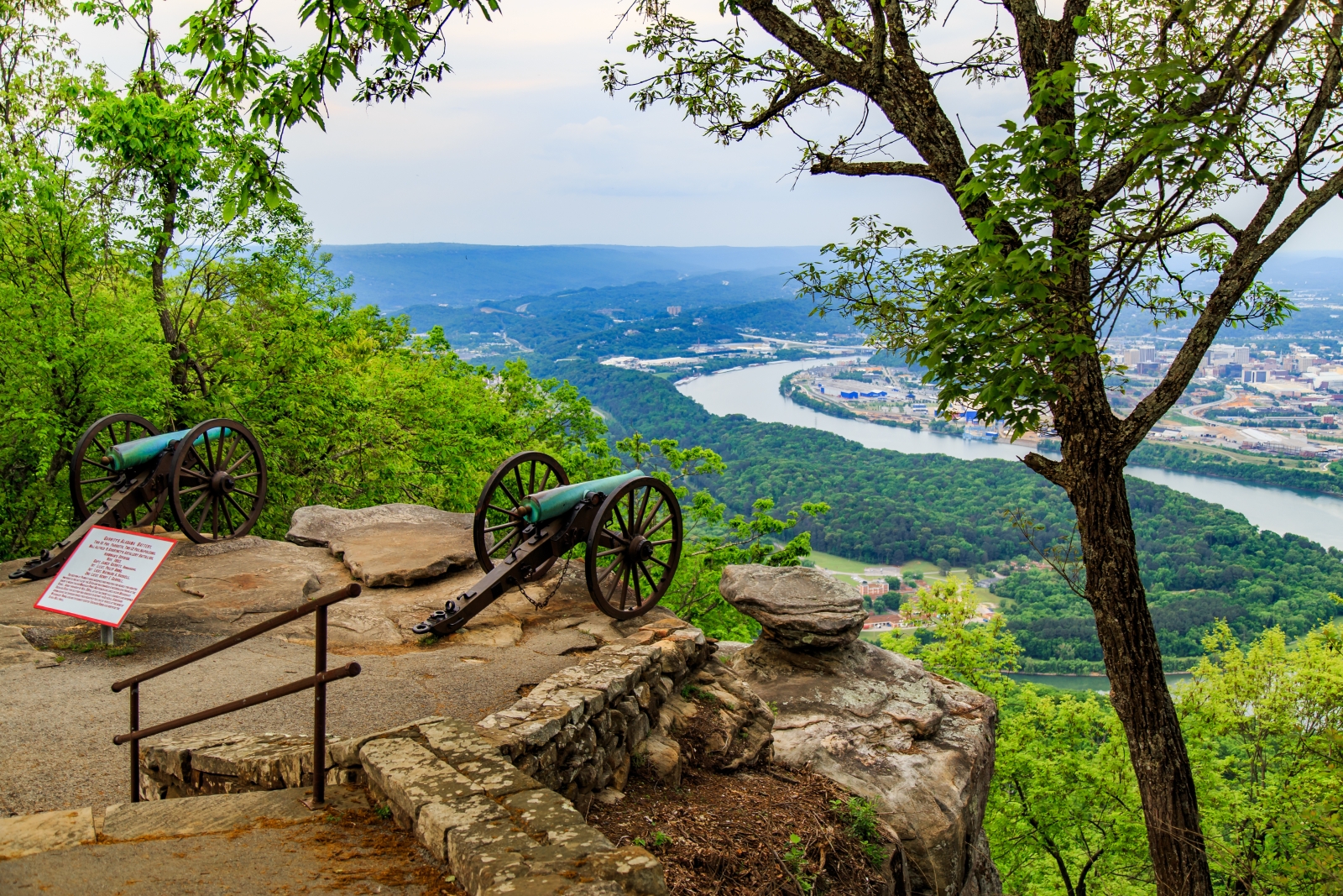 Cannons at Chickamauga