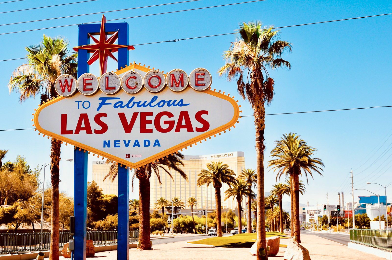 Las Vegas sign in Nevada