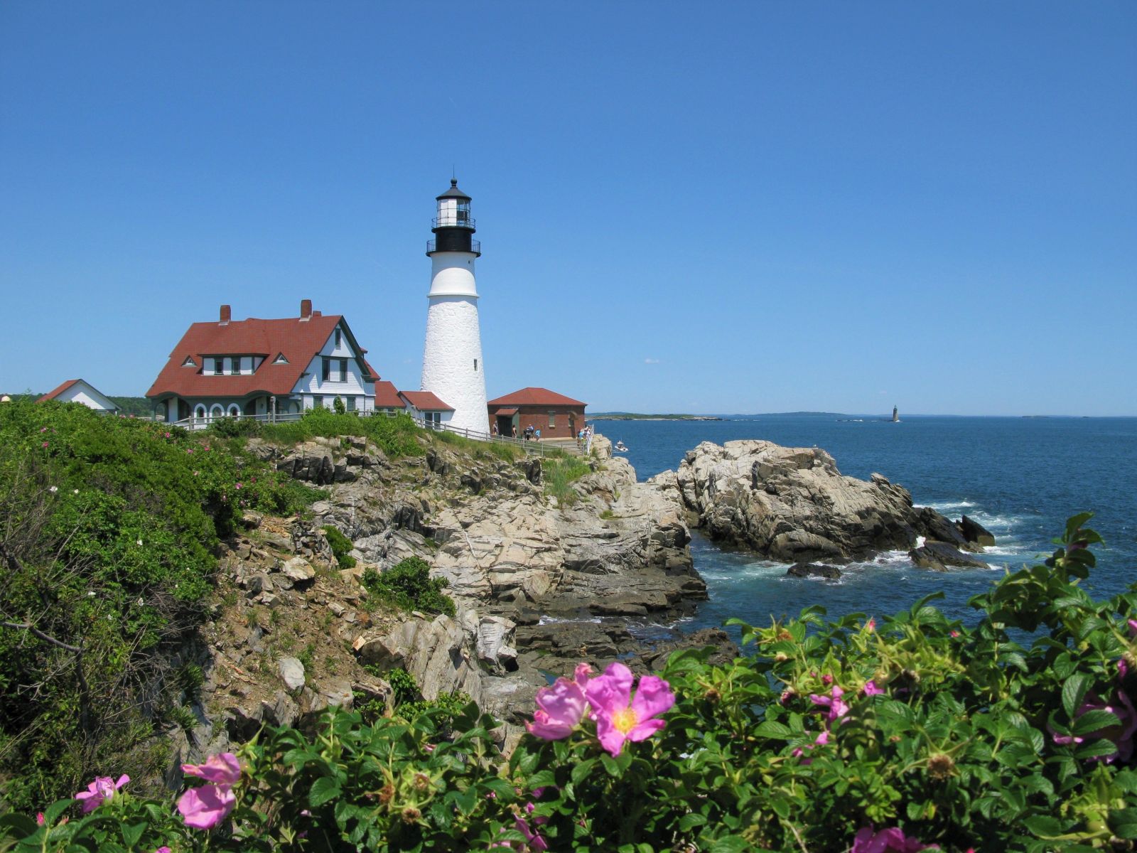 Portland Lighthouse in Maine, USA