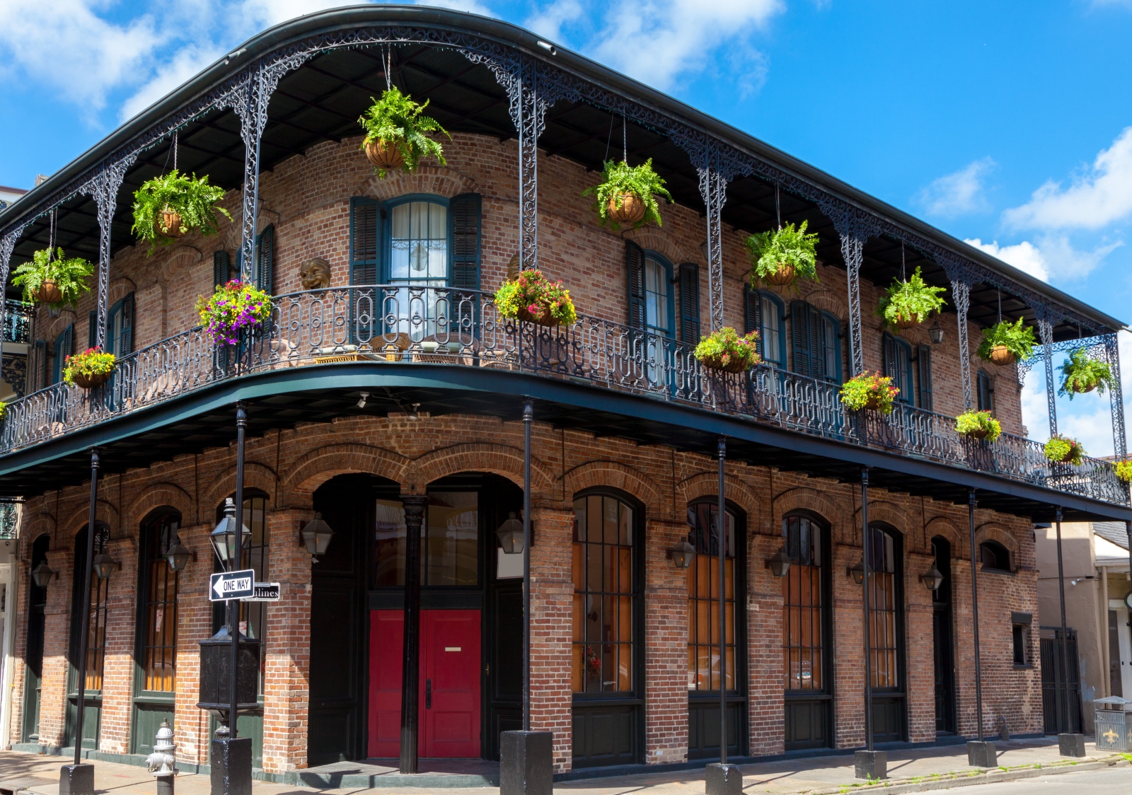 Architecture in the French Quarter of New Orleans