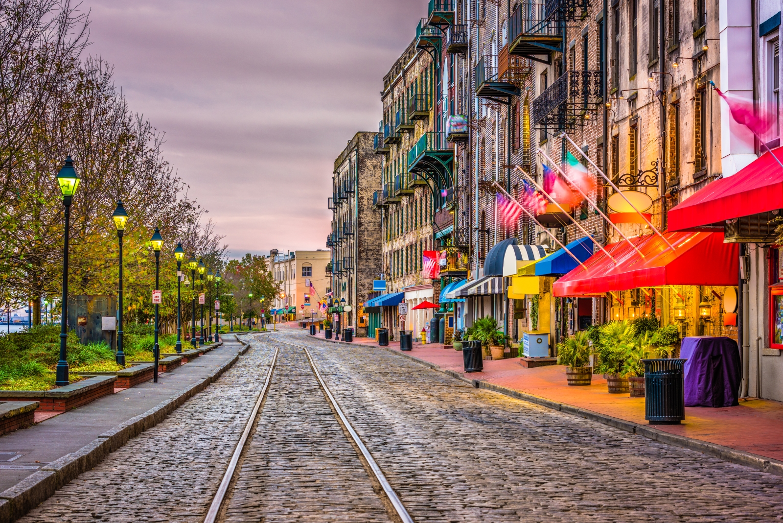 River Street in Savannah, Georgia