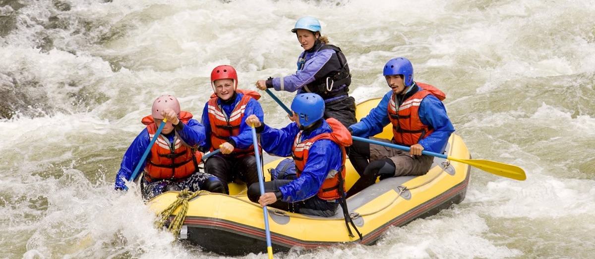 White-water rafting, USA