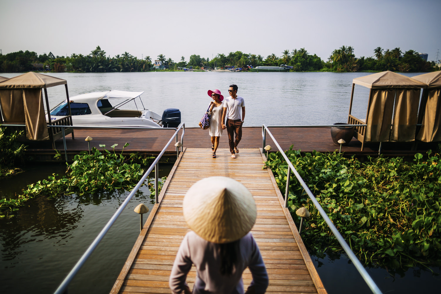 Arrival at An Lam Resort