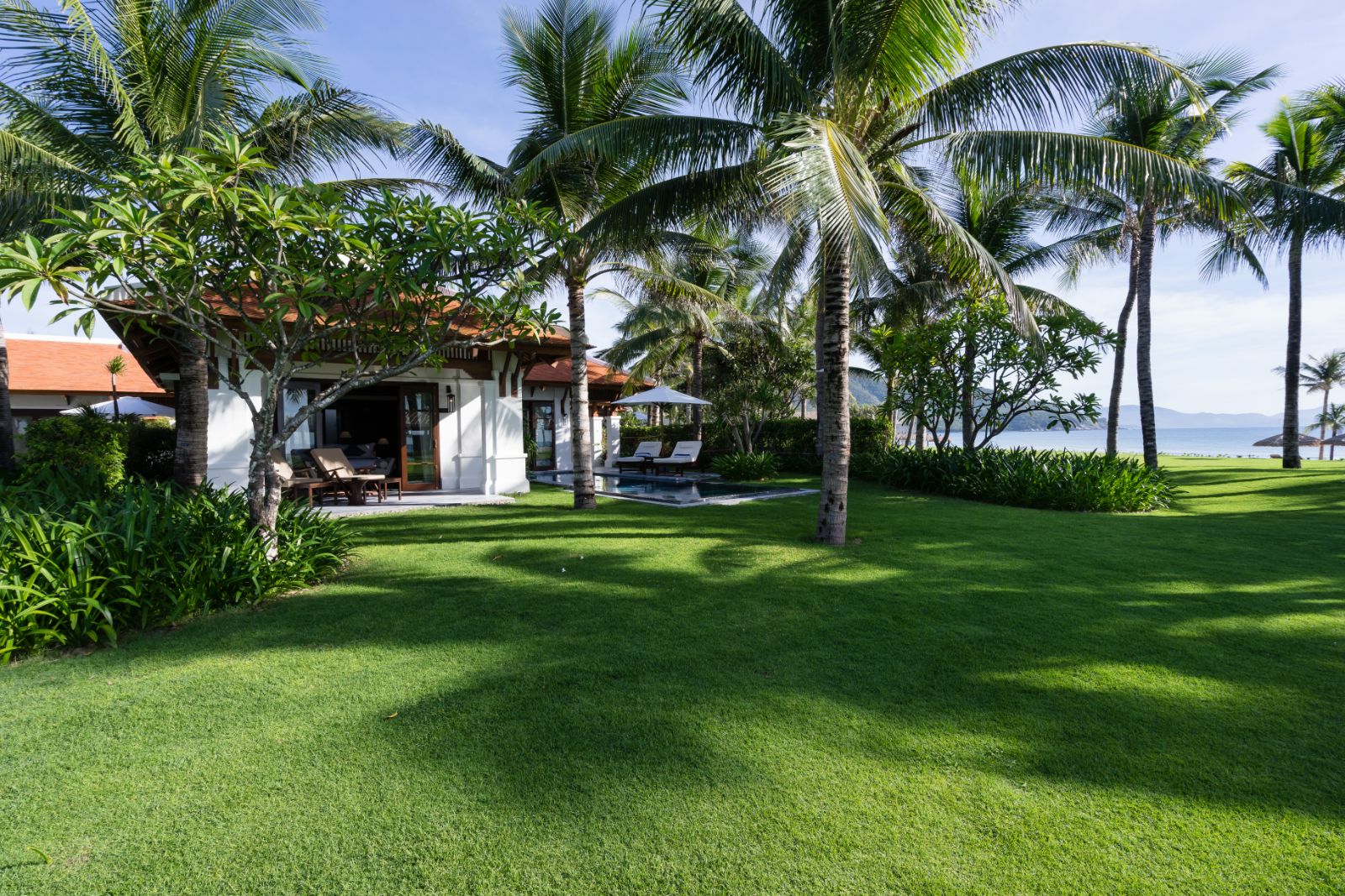 Ocean View Villa exterior at The Anam resort in Cam Ranh, Vietnam