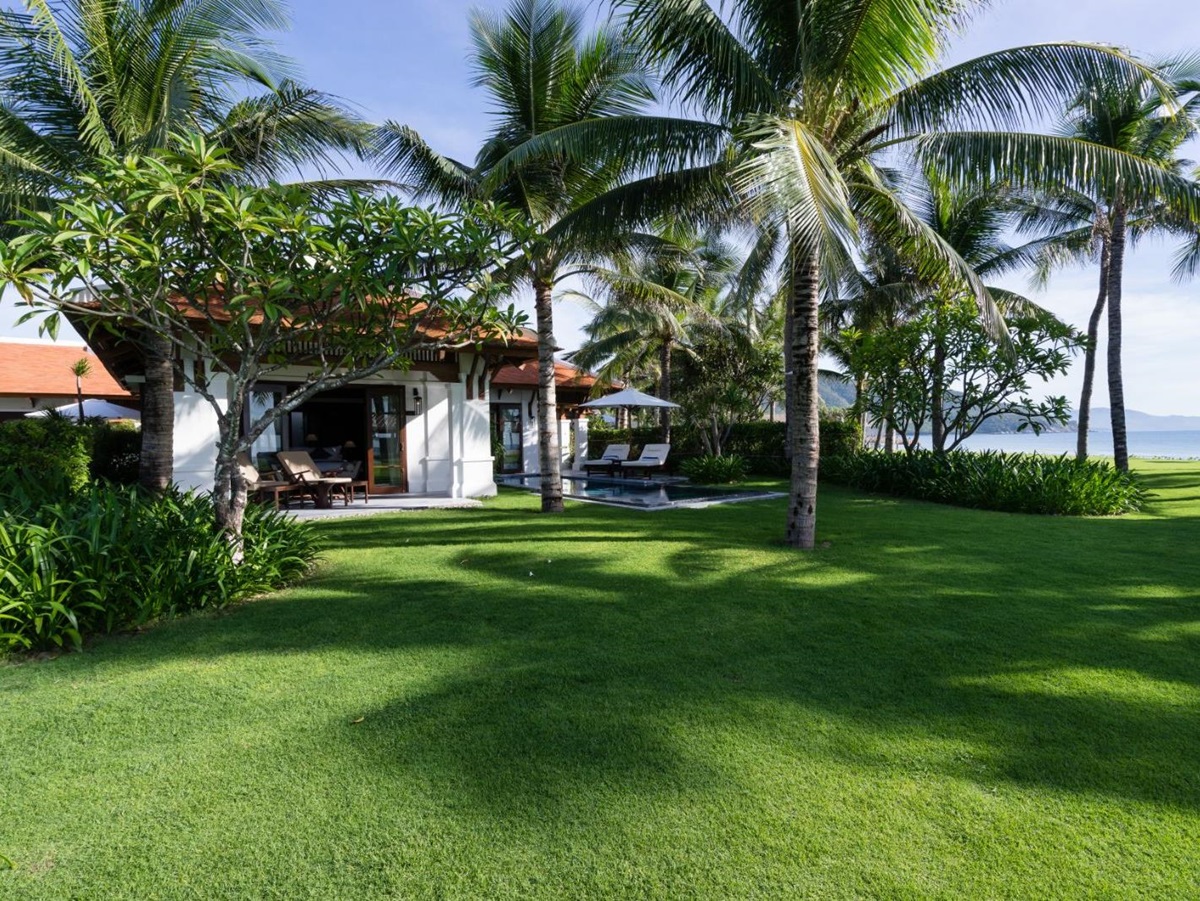Ocean View Villa exterior at The Anam resort in Cam Ranh, Vietnam