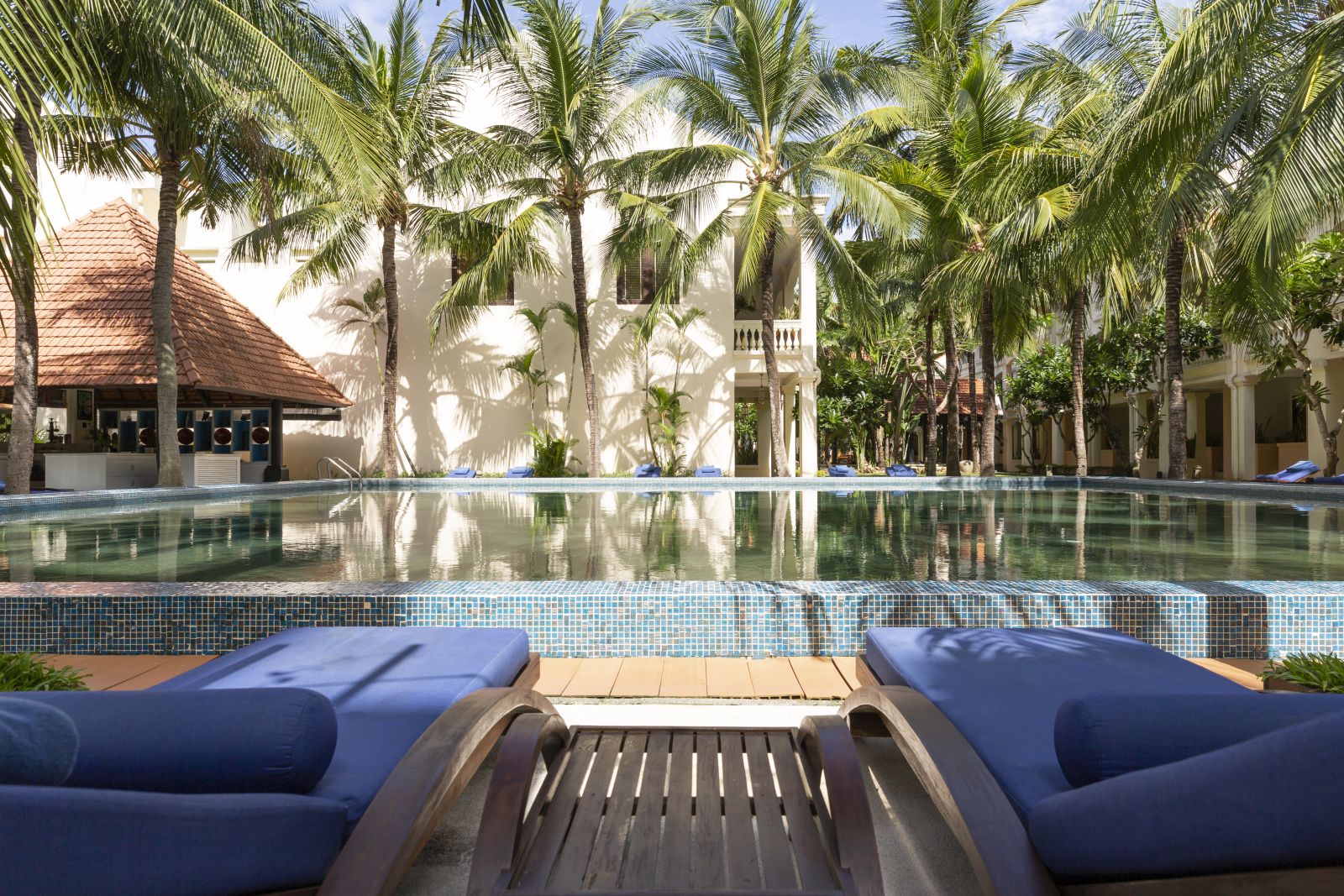 Swimming pool at the Anantara Hoi An Resort in Vietnam