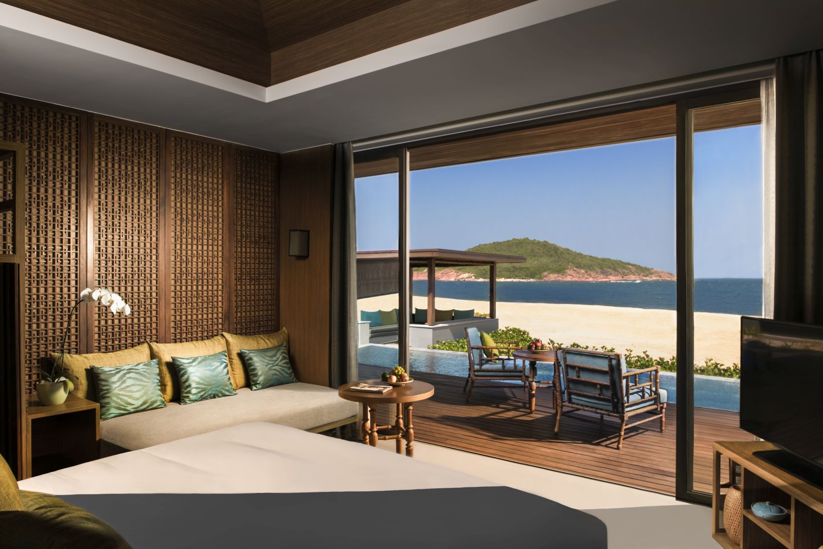 Beachfront pool villa at the Anantara Quy Nhon in Vietnam