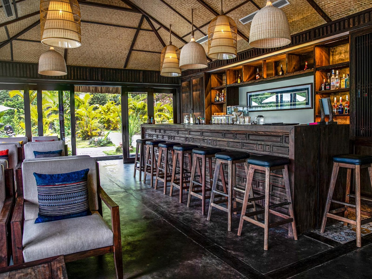Bar at Avana Retreat in Vietnam