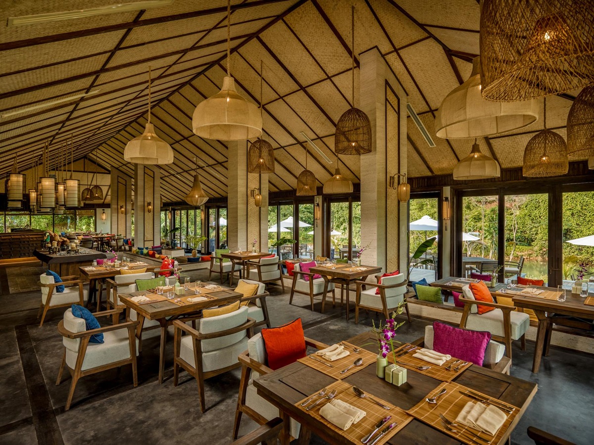 Restaurant at Avana Retreat in Vietnam