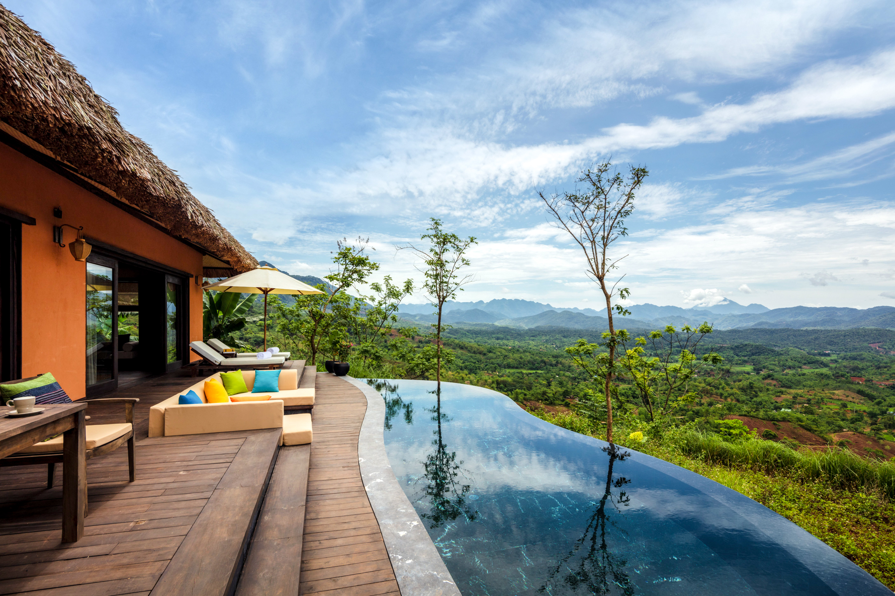 Swimming pool at Avana Retreat in Vietnam