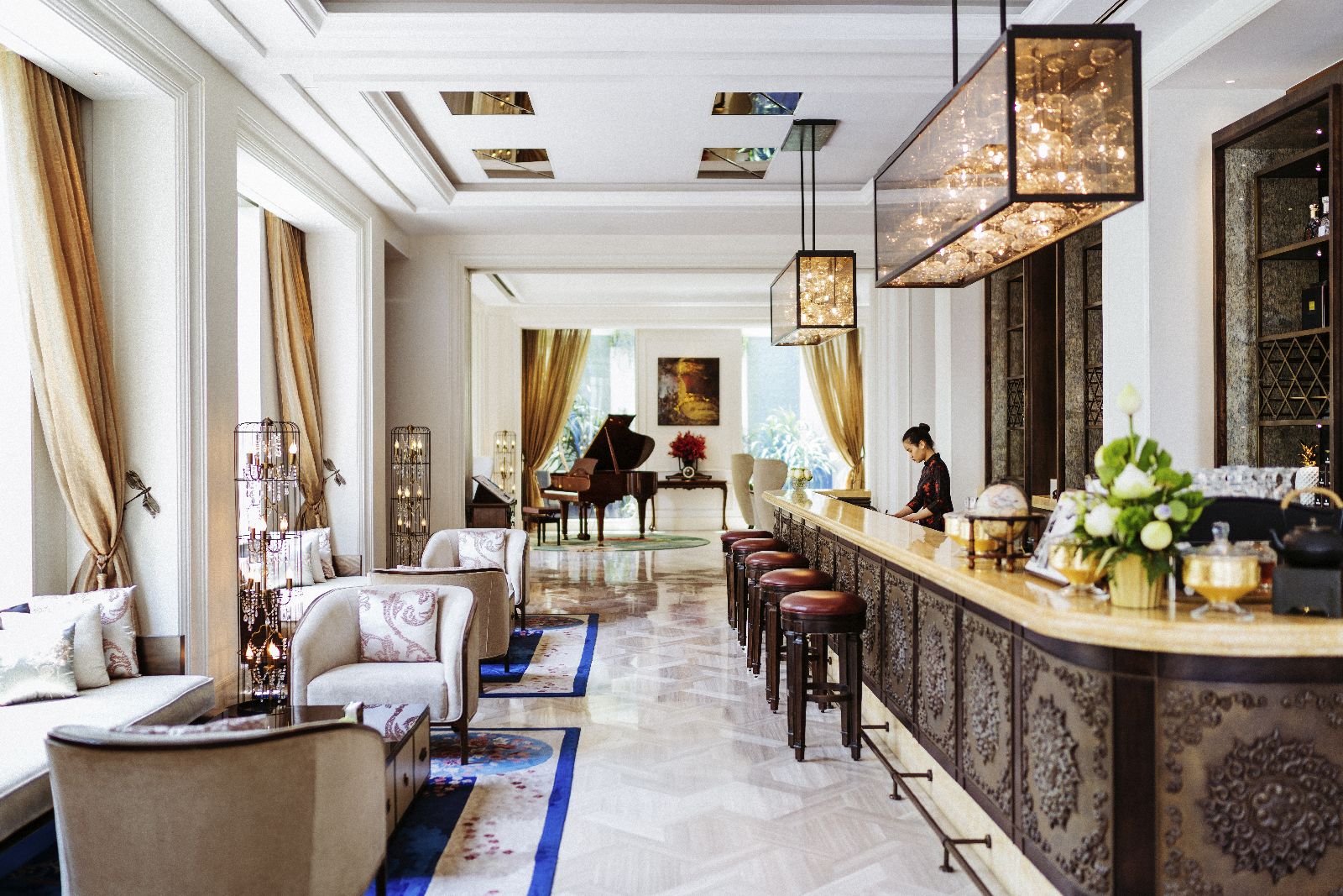 Cafe des Beaux Arts at Hotel des Artes Saigon in Vietnam