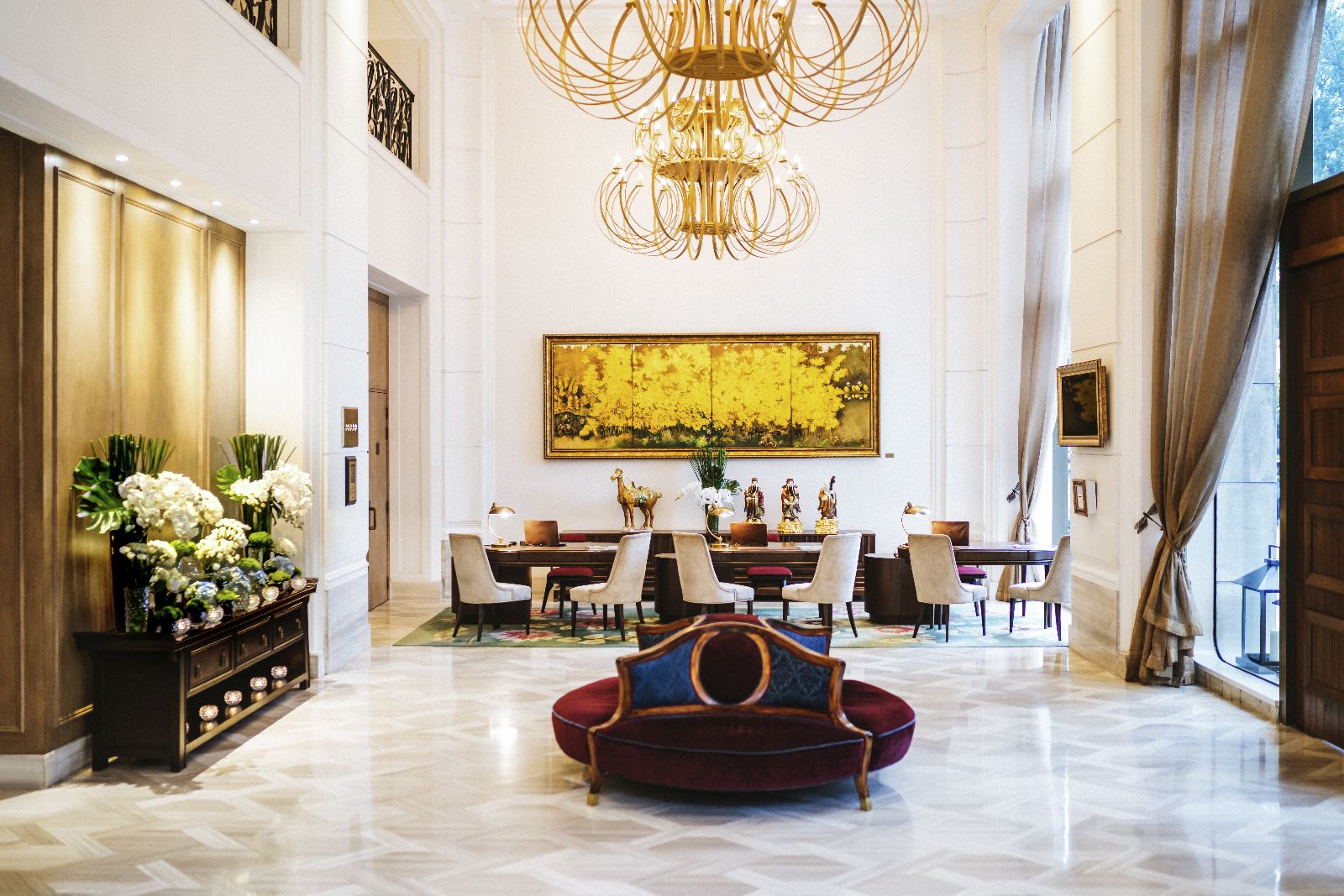 Stylish interiors at Hotel des Arts Saigon in Vietnam