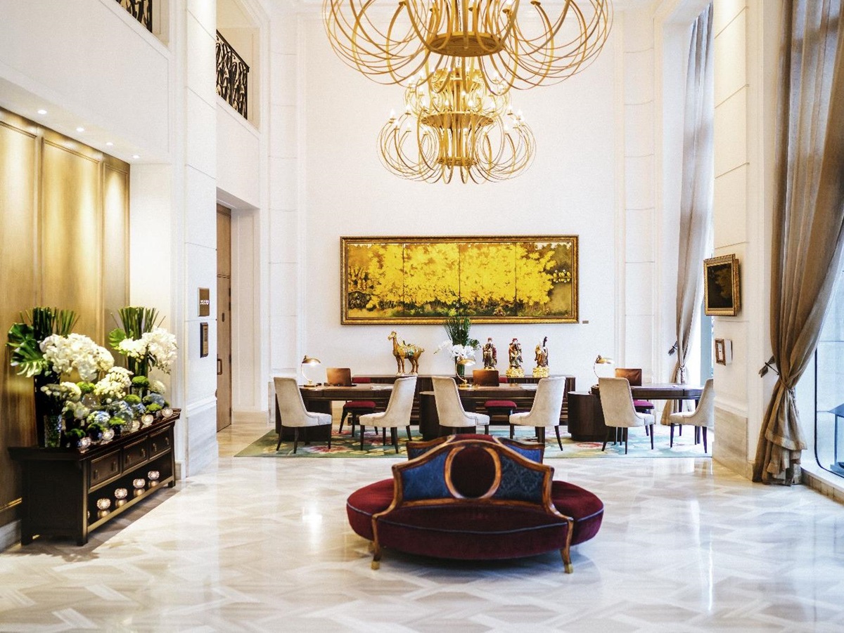 Stylish interiors at Hotel des Arts Saigon in Vietnam