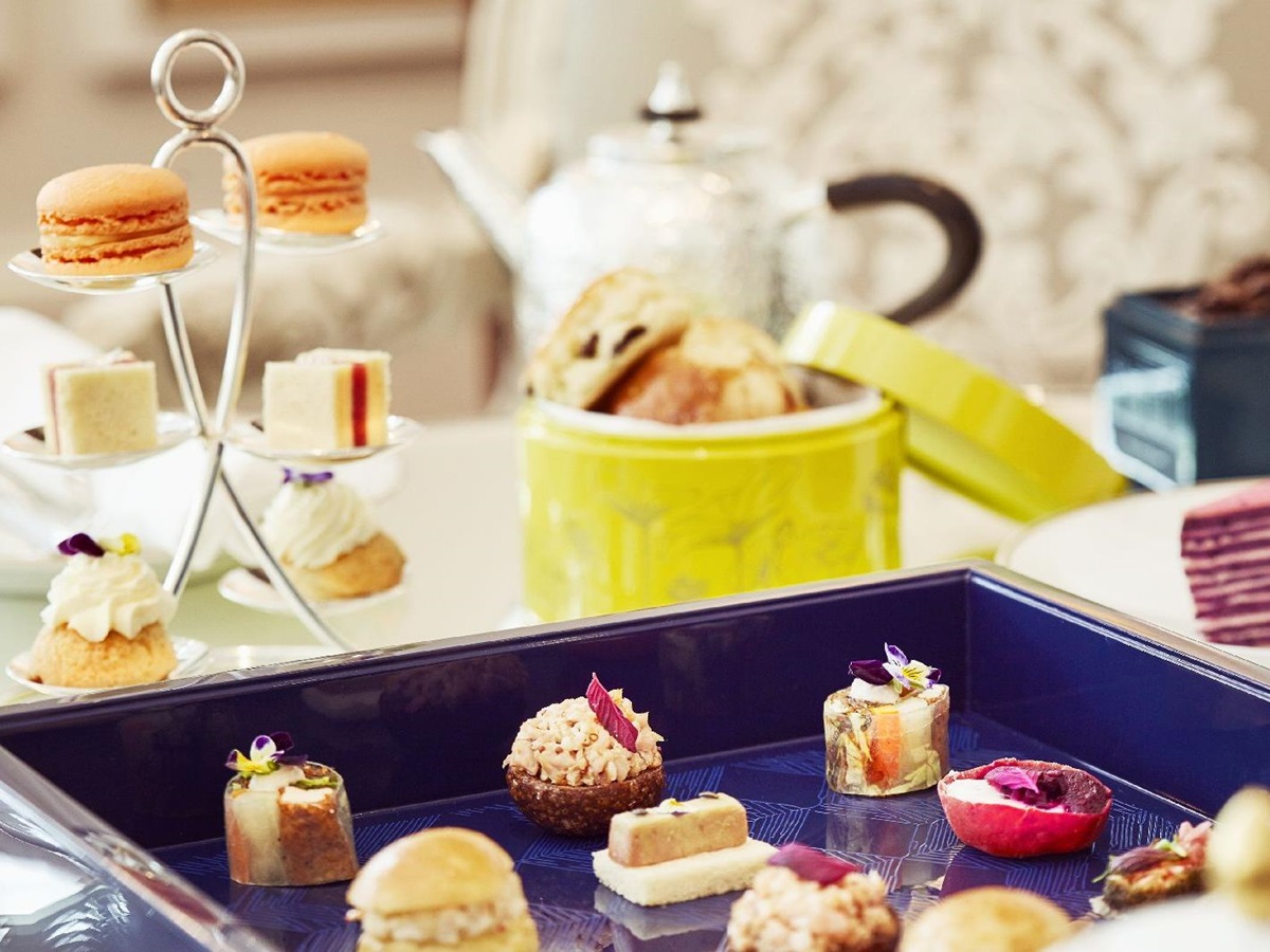 Afternoon tea at the Park Hyatt Saigon in Vietnam