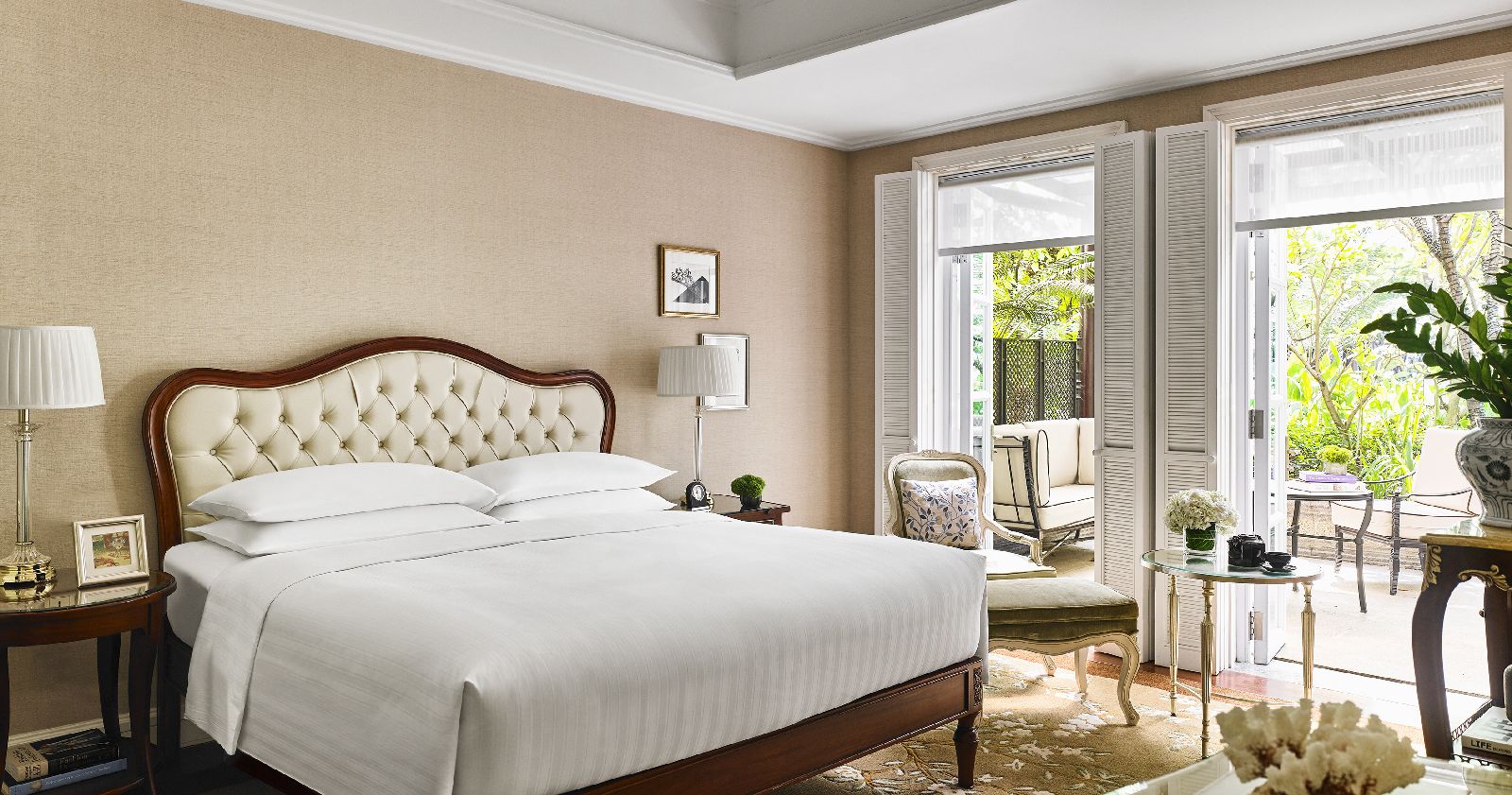 Light filled suite at the Park Hyatt Saigon in Vietnam