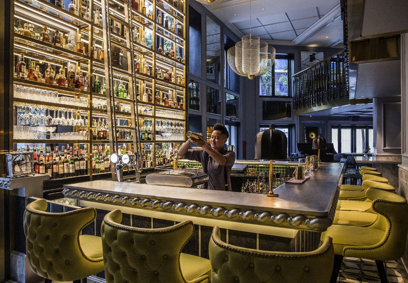 Cocktails at the Sofitel Legend Metropole Hanoi Vietnam