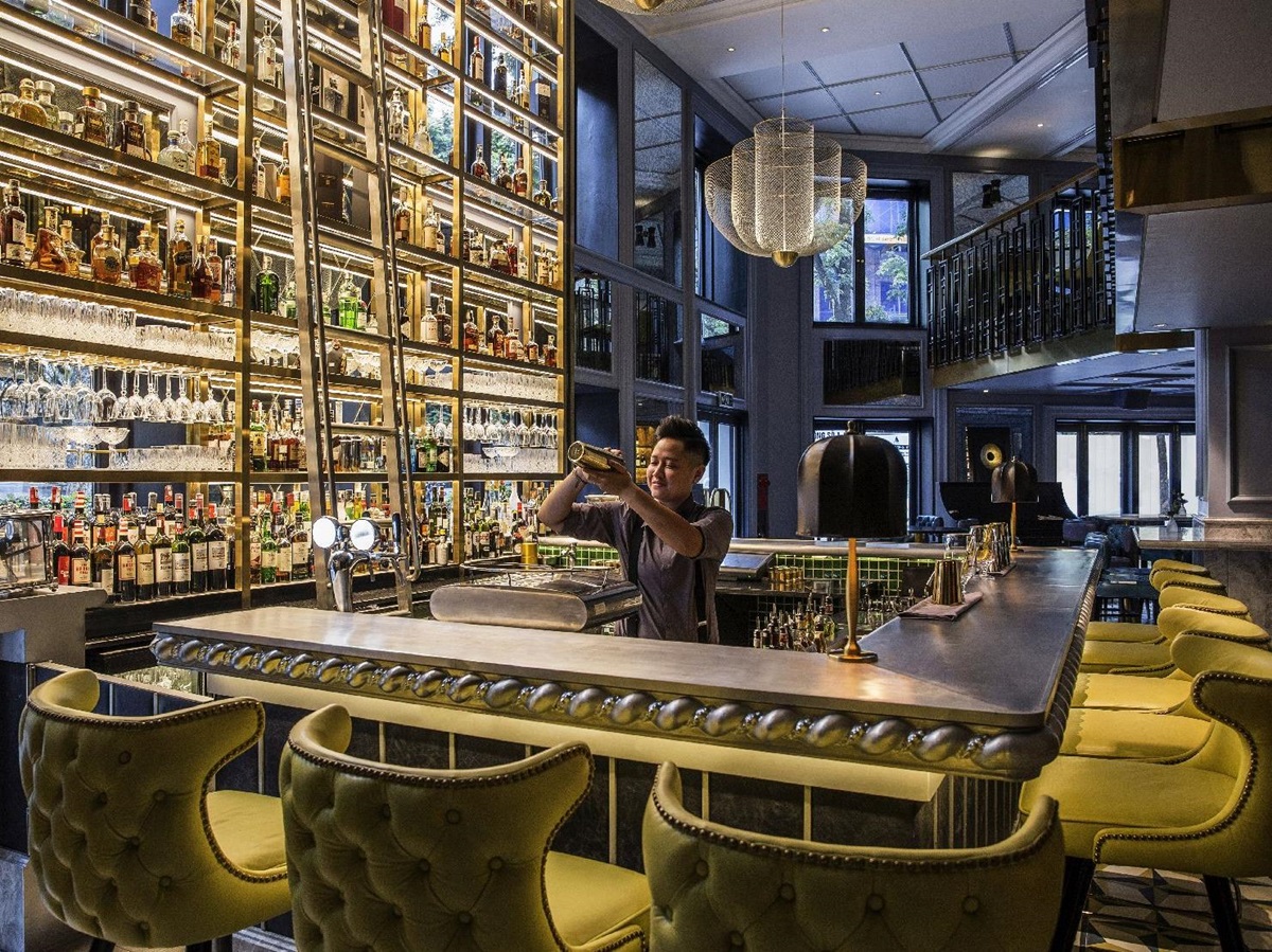 Cocktails at the Sofitel Legend Metropole Hanoi Vietnam