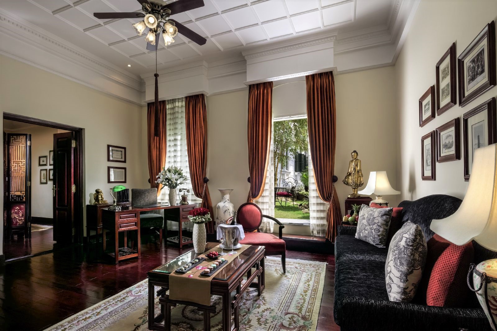 A suite at the Sofitel Legend Metropole Hanoi Vietnam