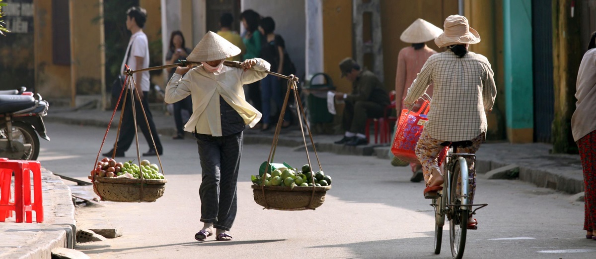 The streets of Hoi An
