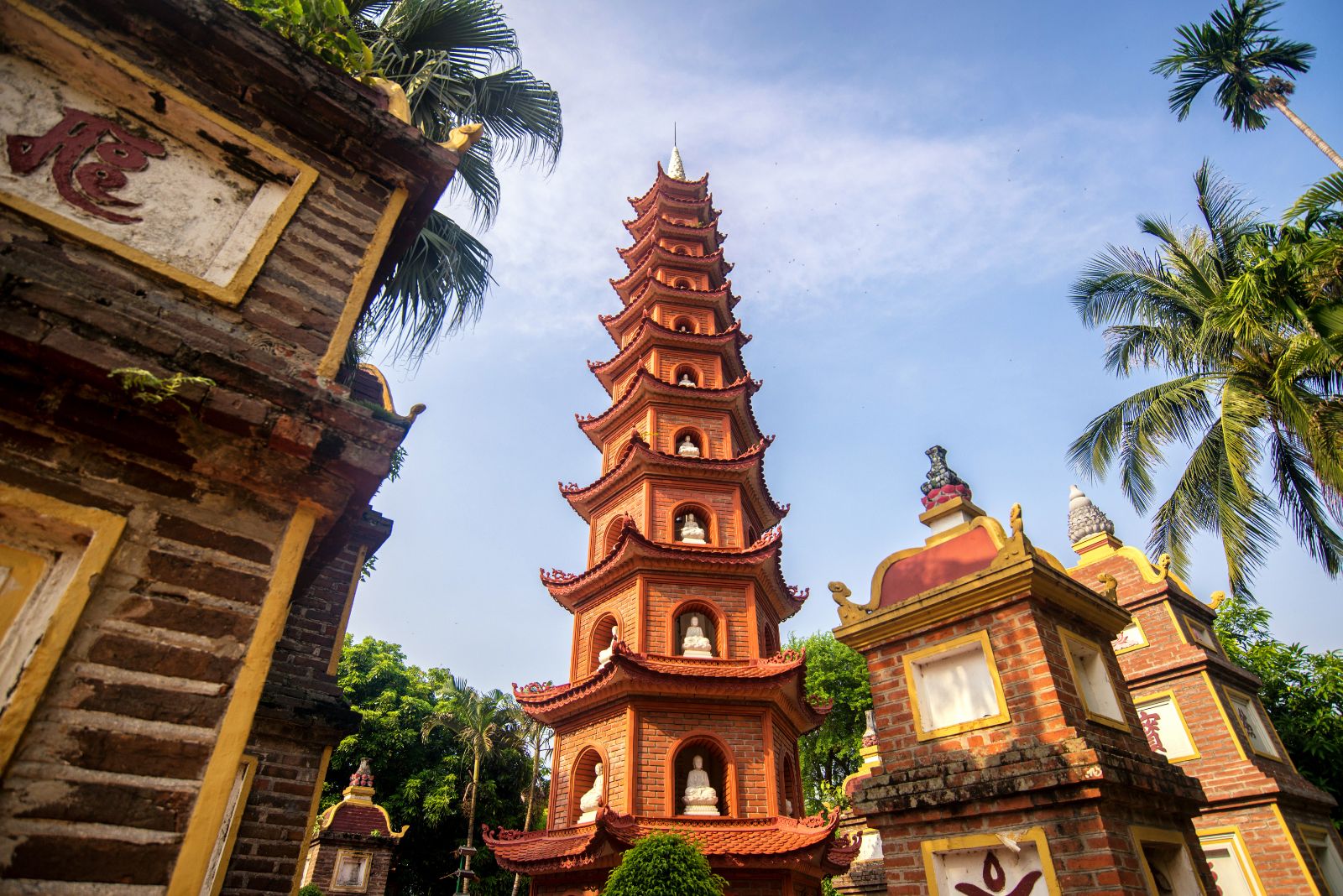 Tran Quoc Temple in Hanoi, Vietnam
