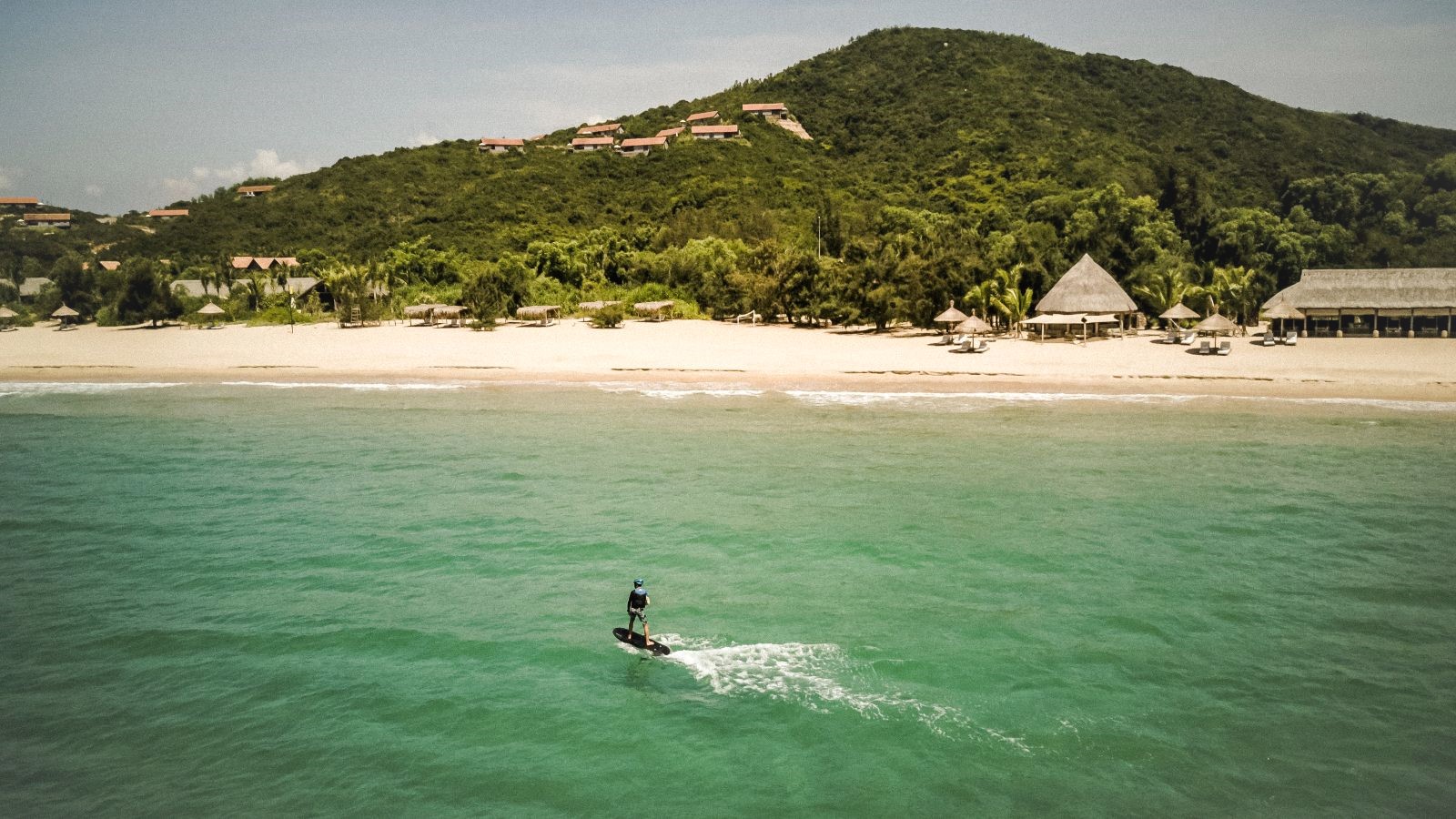 Watersports on the grounds of Zannier Bai San Ho in Vietnam
