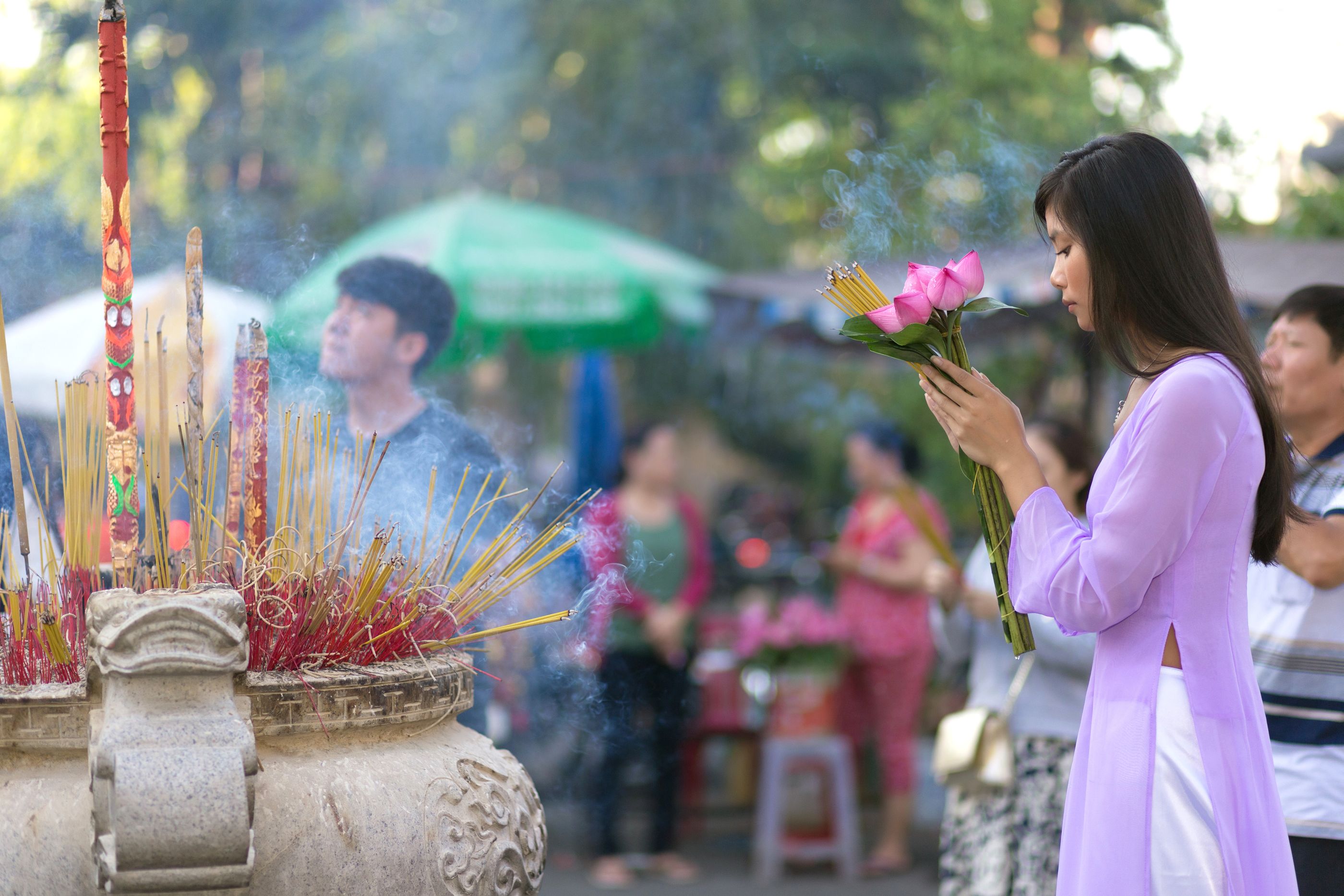 A girl in Vietnam