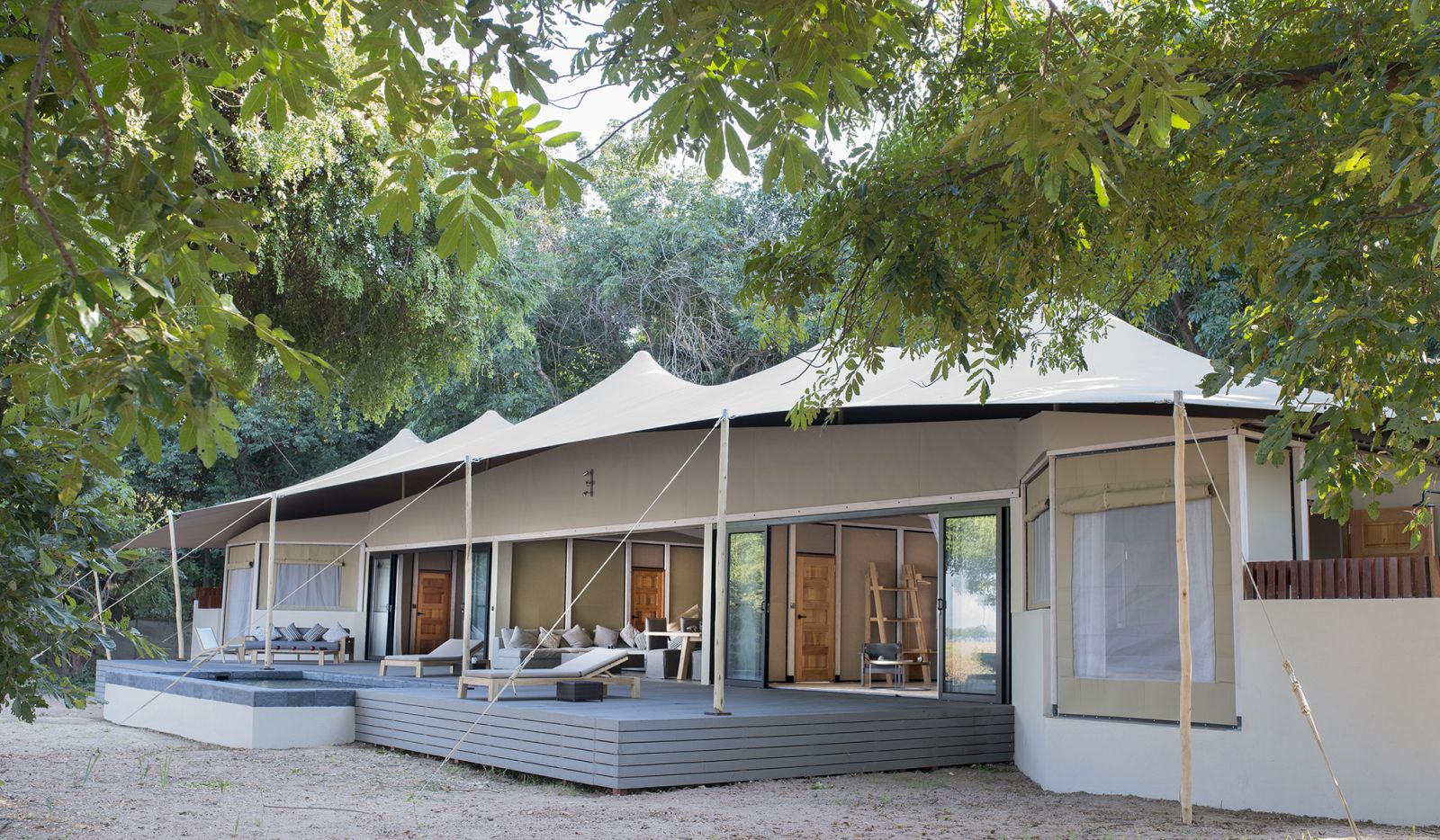 Kigelia House at Sausage Tree Camp in Zambia 